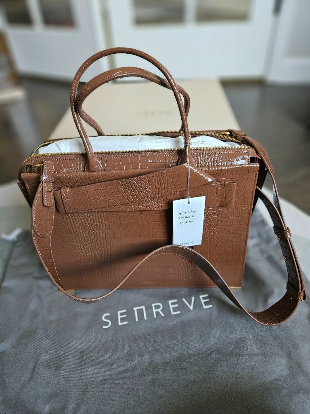 Senreve Armonica Tote | Congac *DISCONTINUED*
